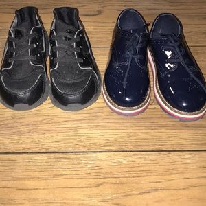 Nike Huaraches sneakers and Zara Kids shoes